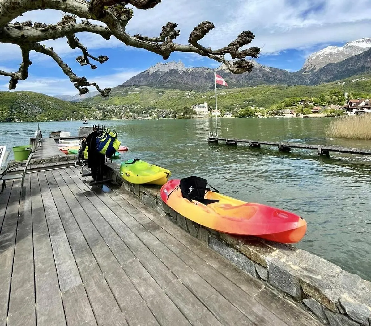 Studio La Baie Des Voiles Vue Lac Et Montagne Duingt Apartment